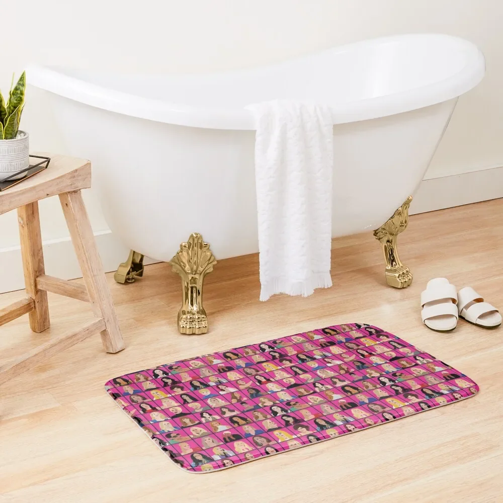 

Real Housewives All Stars Bath Mat Baths Bathroom Slip-Resistant Carpets For Bathrooms Bathroom Carpets Mat