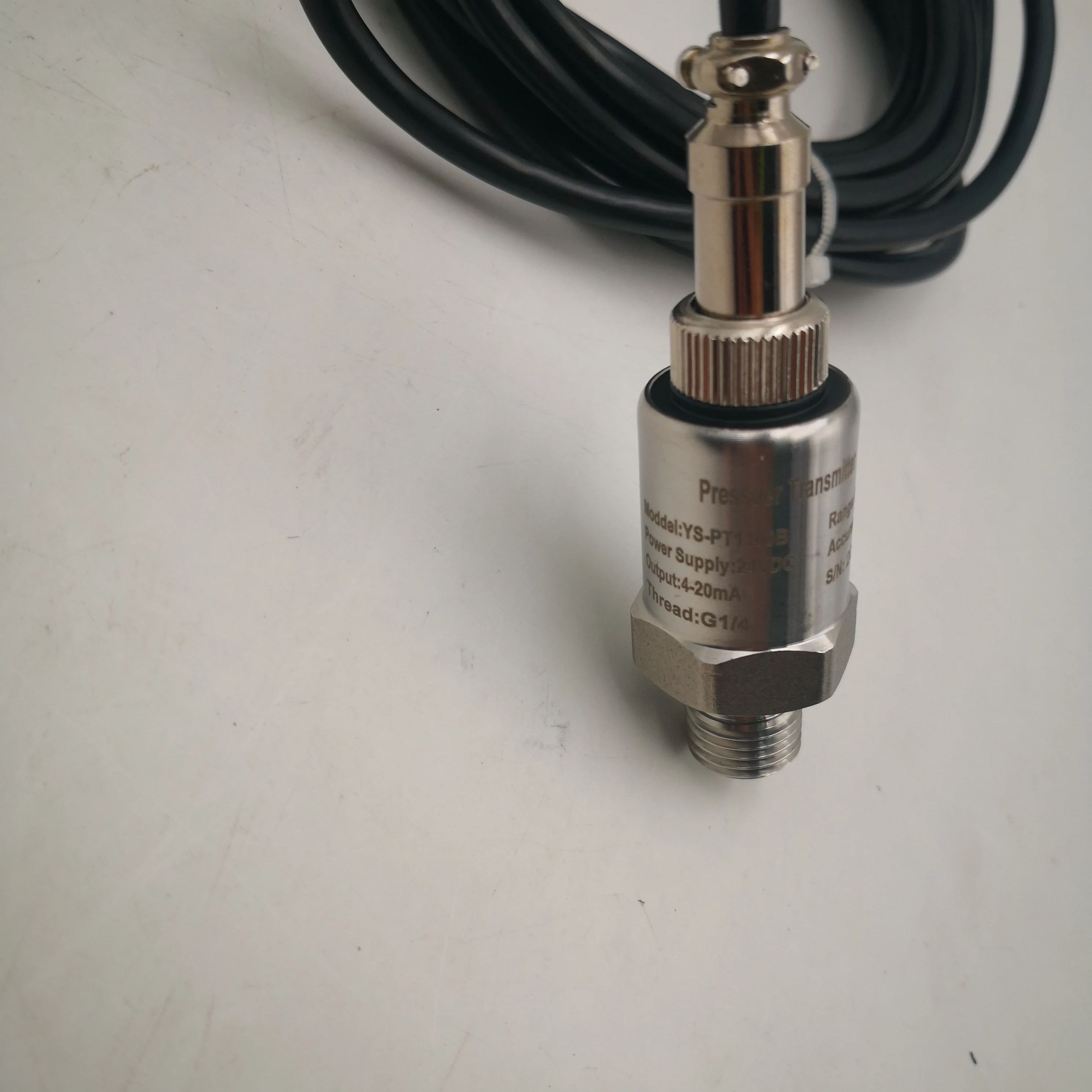 

Water Pressure Sensor 4-20ma 0.01-5Mpa Pump Inverter Free Shipping