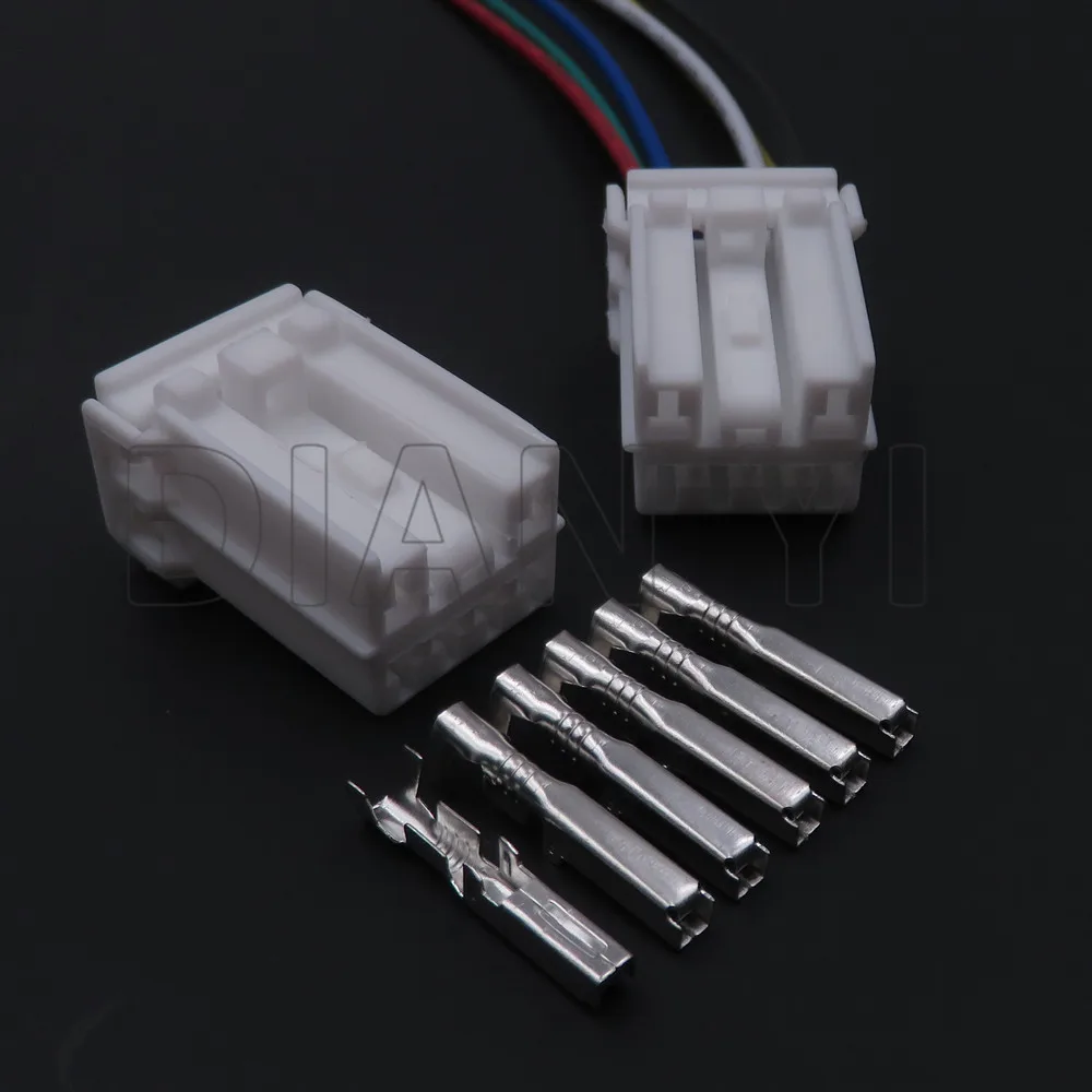 1 Set 6 Way 7122-8365 7123-8365 MG620401 MG610398 AC Assembly Car Male Female Docking Unsealed Wiring Plug
