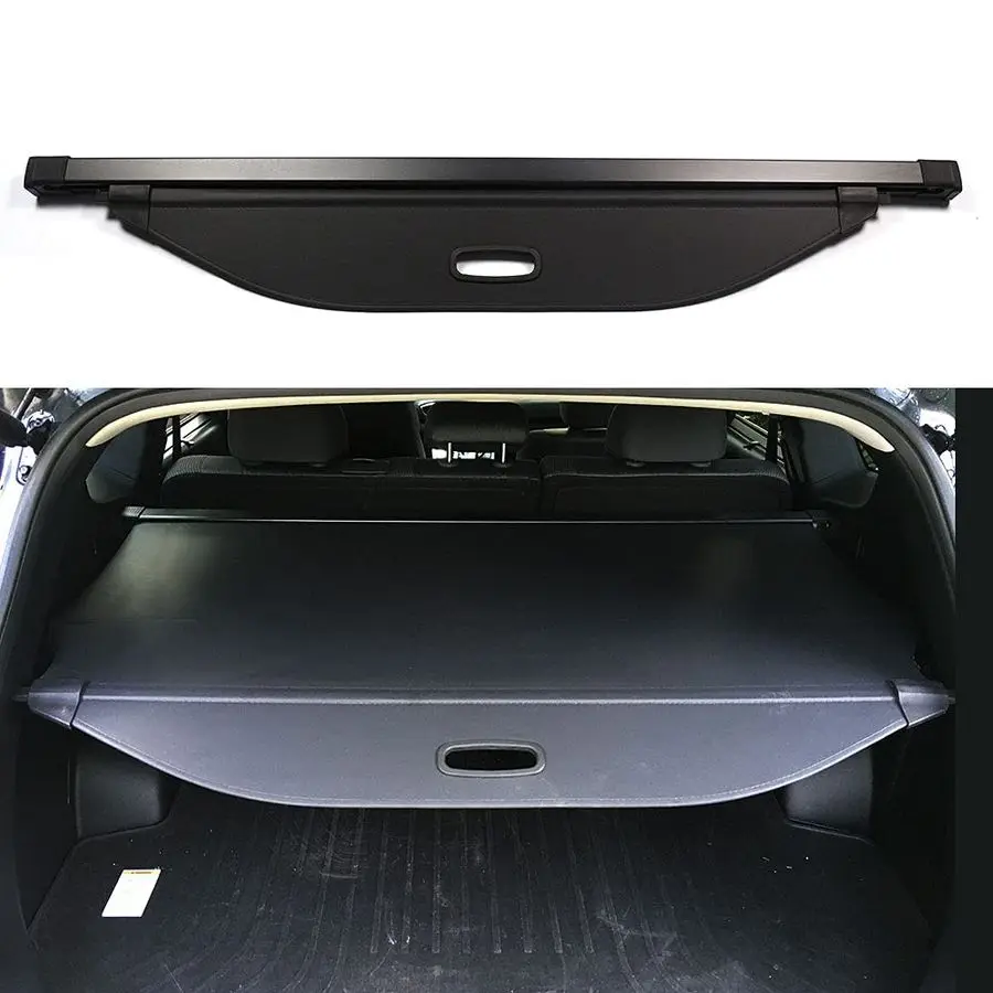 

Cover for Hyundai Santa Fe Accessories 2019 2020 2021 2022 2023 Black Trunk Shade Luggage Security Cover