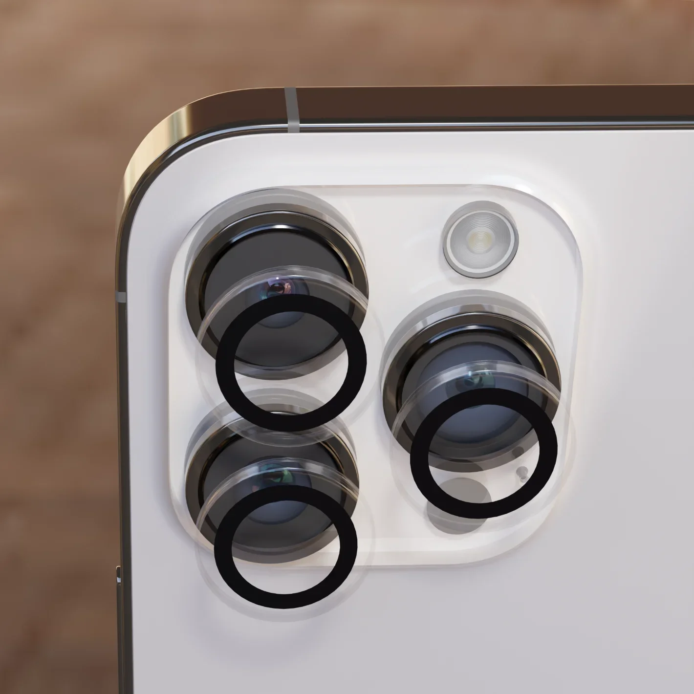 Stealth lensbeschermfolie is geschikt voor iPhone 15 16 Pro Max Plus Nieuwe onafhankelijke lensglasbeschermfolie