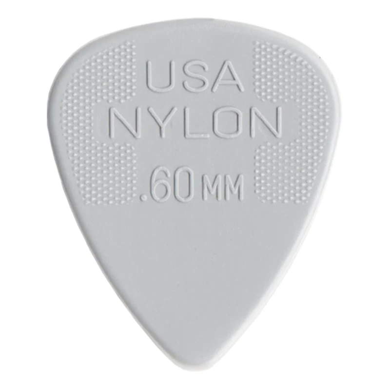 Dunlop Pick. 44r Standaard Nylon Materiaal Antislip Akoestische Gitaarplectrums. Dikte: 0.38/0.46/0.60/0.73/0.88/1.00Mm.