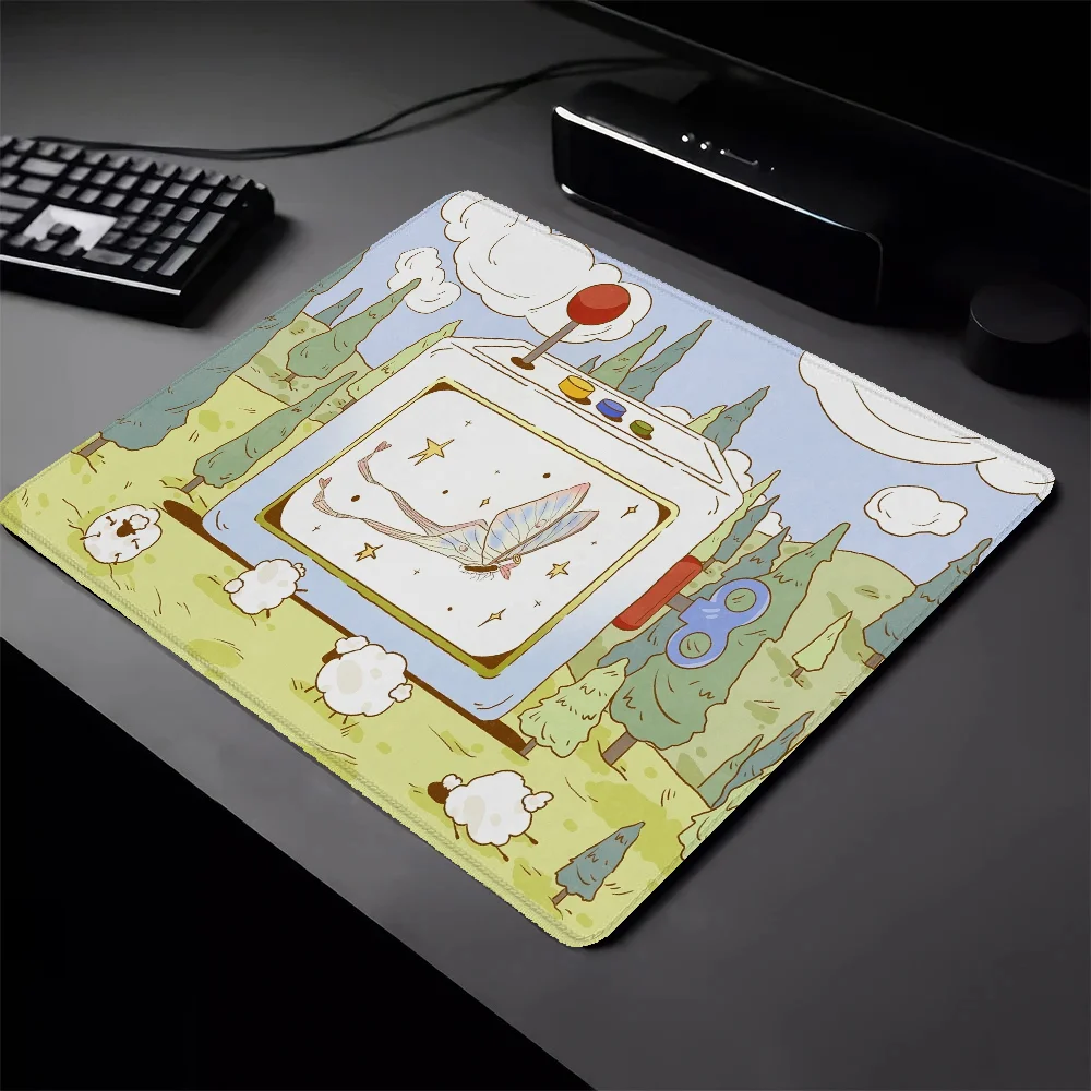 Cartoon Butterfly Mouse Gamer Small Gaming Mouse Pad Keyboard Mat Mausepad Pad on the Table Deskmat Pc Accessories Mousepad Mats