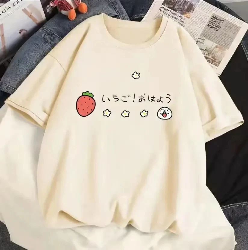

Anime The Disastrous Life Women Printed Short Sleeve T-Shirt Saiki Kusuo Harajuku Hip Hop Casual Tee Fashion Vintage Tshirts