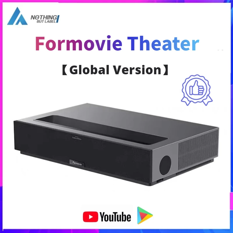 【الإصدار العالمي】 fengmi forfilm theatre T1 سينما ليزر العارض 2800 ANSI لومينز HDR10 المسرح المنزلي متعاطي المخدرات فيديو 4K يوتيوب