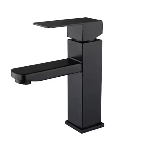 Black Bathroom Faucets Hot and Cold Mixer Faucets Vanity Bathroom Kitchen Deck Mounted Bathroom Sink Faucets