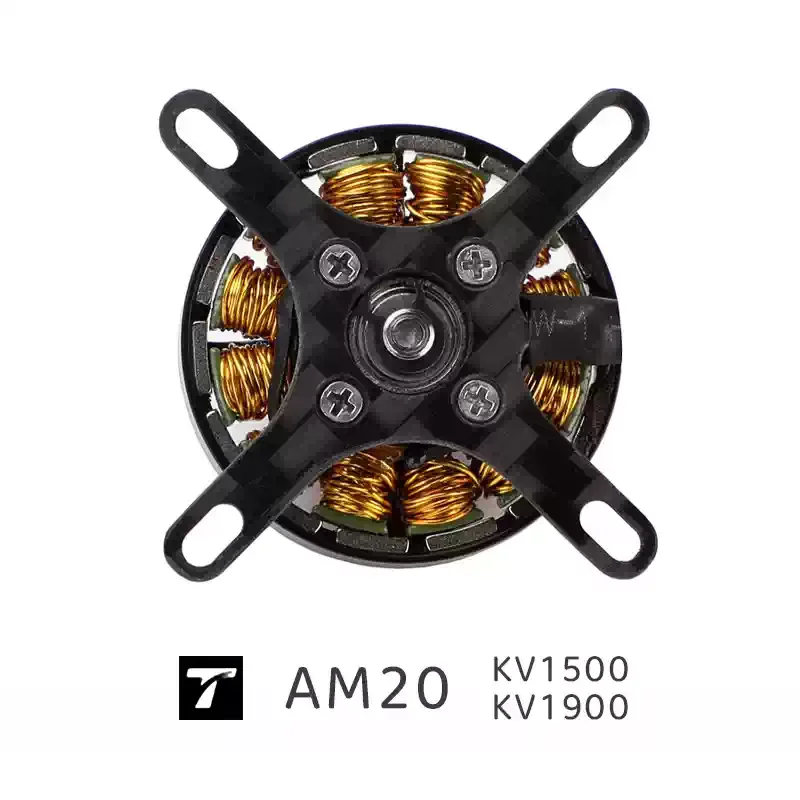 T-MOTOR AM20 PRO Brushless Motor KV1500 KV1900 for F3P Indoor RC Fixed Wing Airplane Aerobatic Model Aircraft