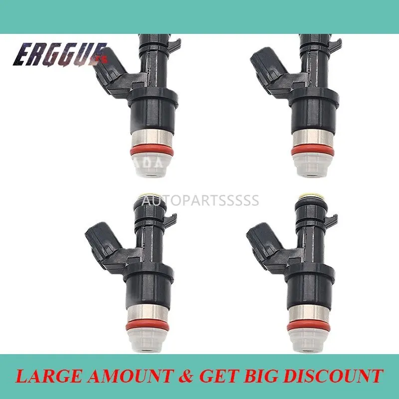 4 Pcs Fuel Injector For Honda For Acura 2.4L 2008 Up For Acco CR-V Spirior Odyssey ILX TSX CP2 CU2 FB6 RB3 Engine