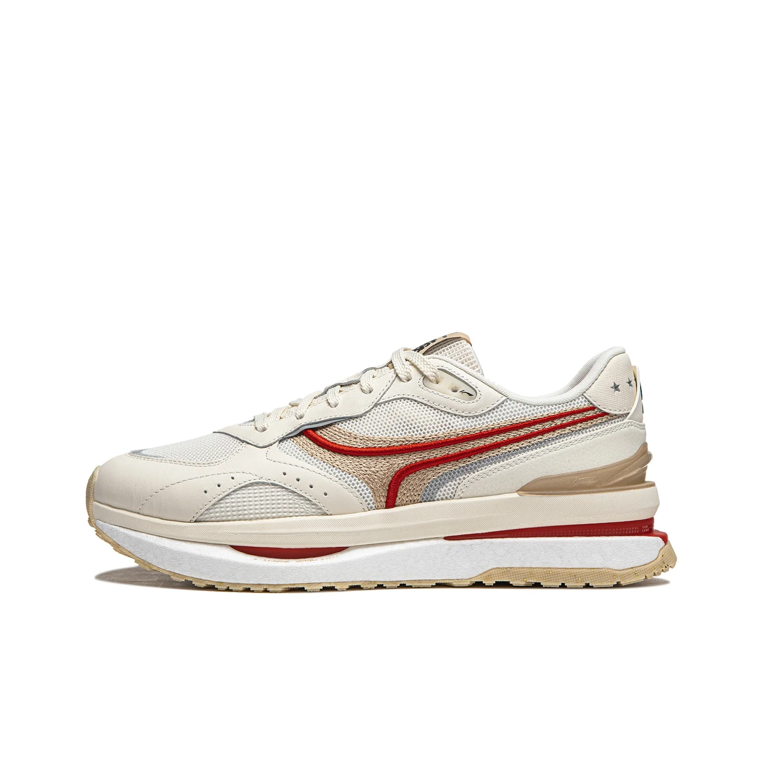 Li Ning Zhongning M1000 Cushioning Slip Resistant Abrasion Resistant Breathable Support Rebound Low top Casual Shoes AGCU073-1