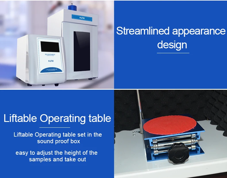 HUXI Zellbrecher Homogenisator Labor Ultraschall-Homogenisator 150 ml Ultraschall-Zellbrecher Homogenisator