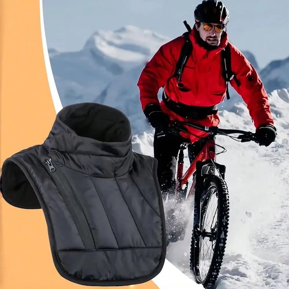 

Windproof Winter Motorcycle Neck Warmer Short/Long Thickened Neck Protector Adjustable Full Neck Warm Chest Protector