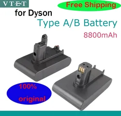 2024 Nwe For Dyson 22.2V 8800mAh Type A/B Li-ion Vacuum Battery for Dyson DC35, DC45 DC31 DC34 DC44 DC31 Animal DC35 Animal