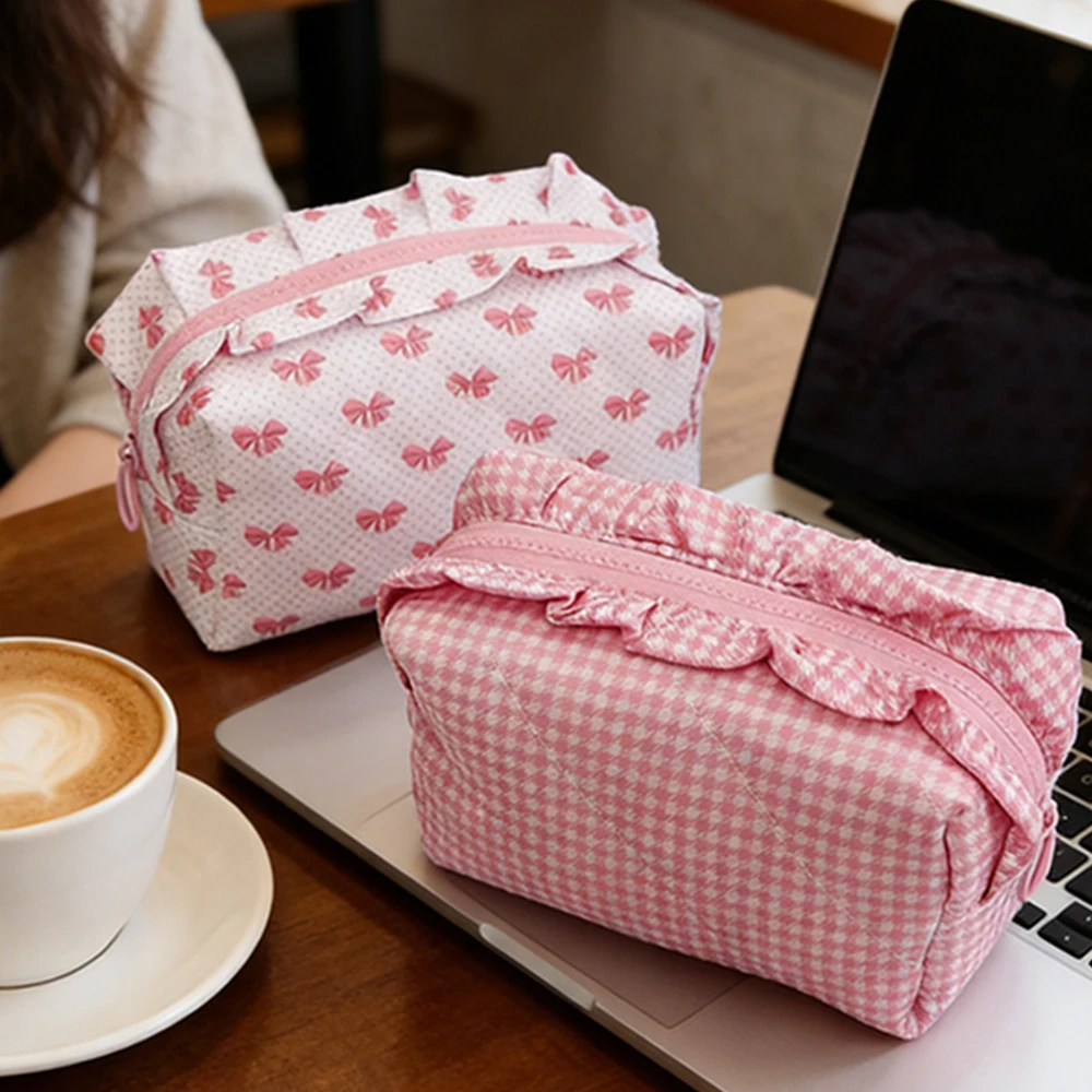 

Storage Bag Octagonal Travel Bag Toiletry Bag Soft For Gift Daily Use Holiday