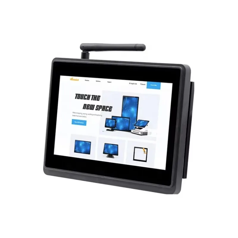 Waterproof solution 7-inch tempered glass touch screen panel PC industrial computer accessories