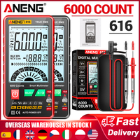 ANENG 616 Smart Digital Multimeter 6000 Counts Auto Range True RMS Resistance AC/DC Voltmeter Ammeter LCD NCV Universal Meter