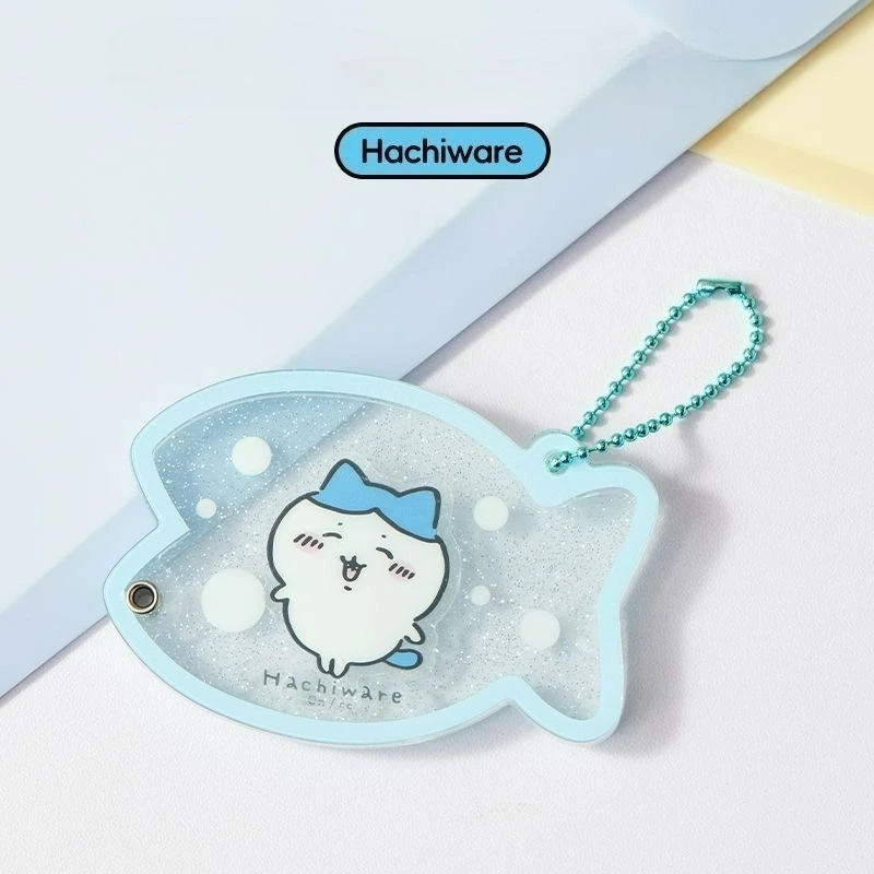 Chiikawa Hachiware Usagi berkilauan, liontin ransel lucu, gantungan kunci, hadiah ulang tahun