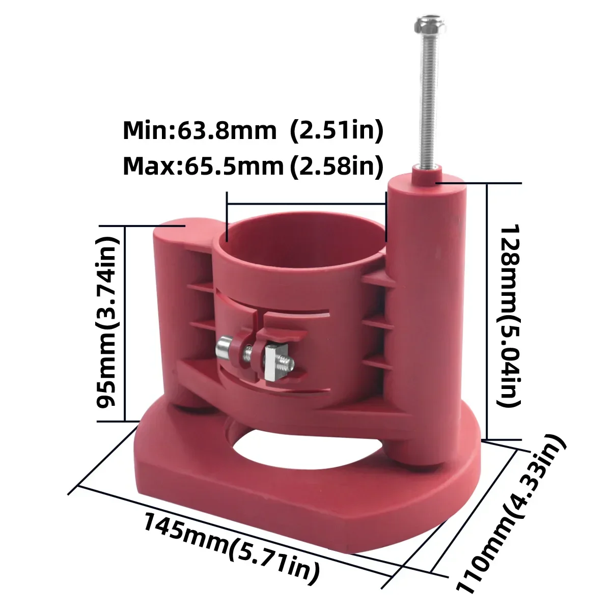 Router Table Lift System -Precision Router Lift - Router Plate Insert - for Quick, Accurate, Reliable & Repeatable Setups