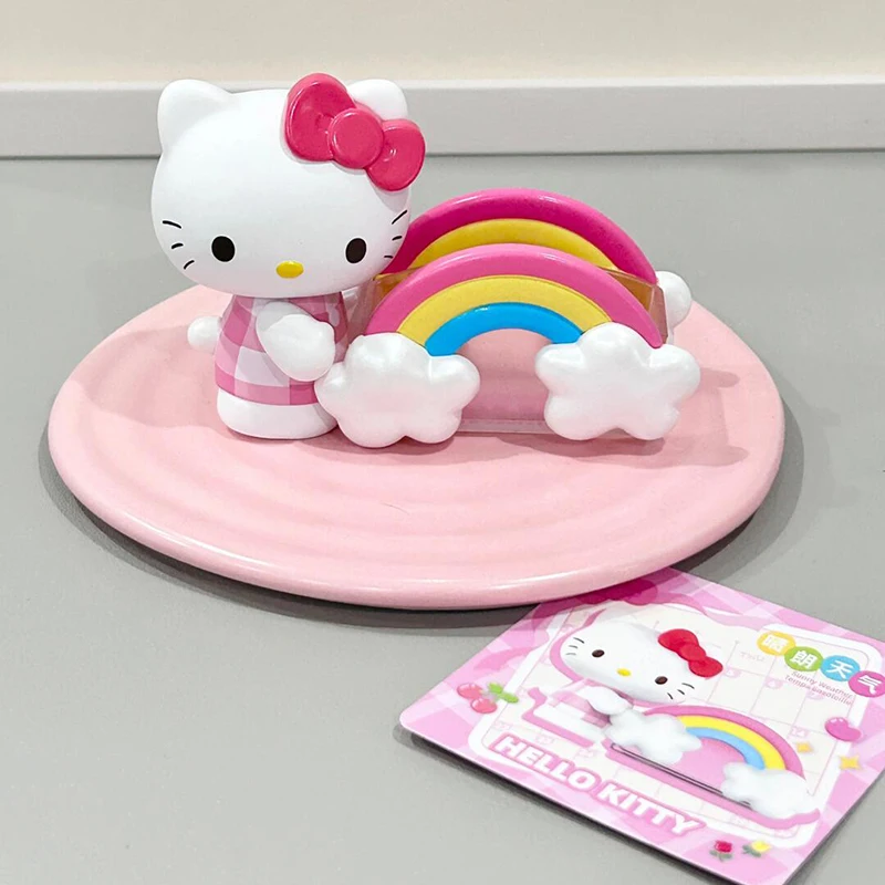 Miniso Sanrio 50. Jubiläum limitierte Serie Blind Box Spielzeug PVC Kawaii Hallo Kitty Pachacco Mystery Box Mädchen Überraschung geschenke