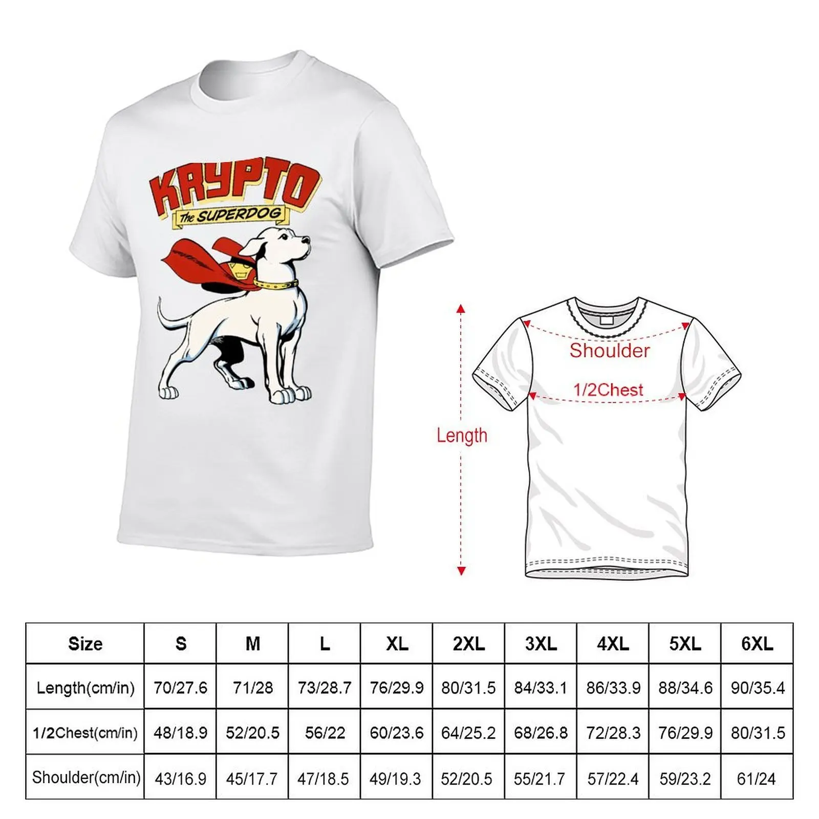Superdog T-Shirt cotton t shirts man 100% anime t shirts for man T-Shirt