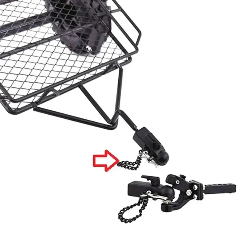 

RC Metal Trailer Hook Connector Coupler For 1/10 RC Crawler Car trxs TRX4 Bronco RC4WD D90 D110 Axial SCX10 90046 JIMNY G500