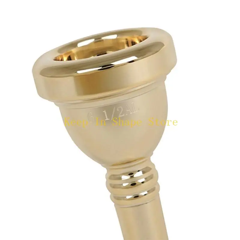 U1JC Durable Baritone and Euphonium Mouthpiece for Professional Trombone Learners Applicable to Musical Instrument Store