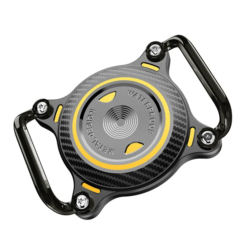 Eayburst AirTag-Halter für Hunde und Katzen, Airtag-Hülle mit Metallschnalle, Aluminiumblech, wasserdichte Abdeckung für Apple Air Tag-Halsband – Detail 18