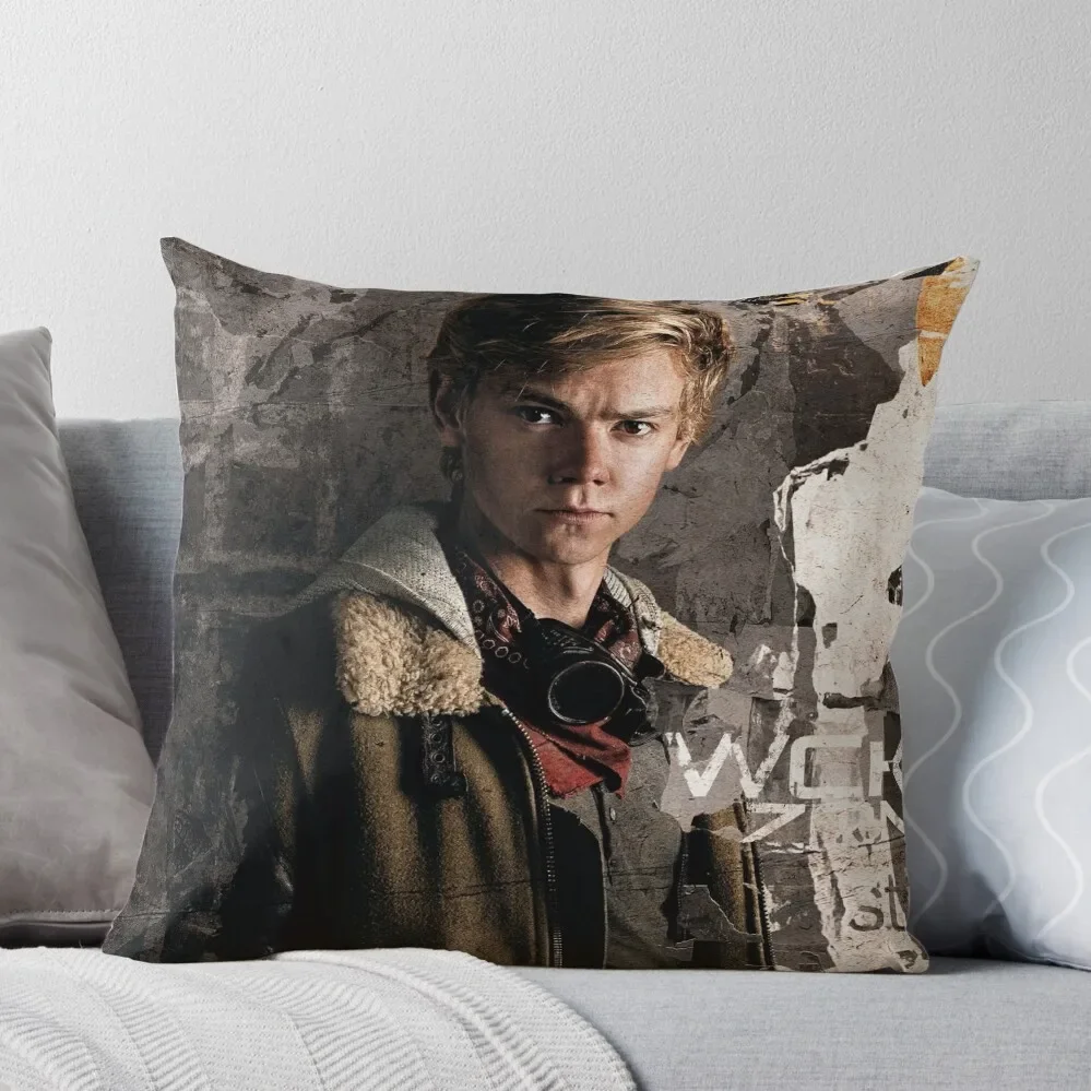 

Newt - Maze Runner: The Death Cure Throw Pillow luxury throw pillow covers Couch Cushions Anime