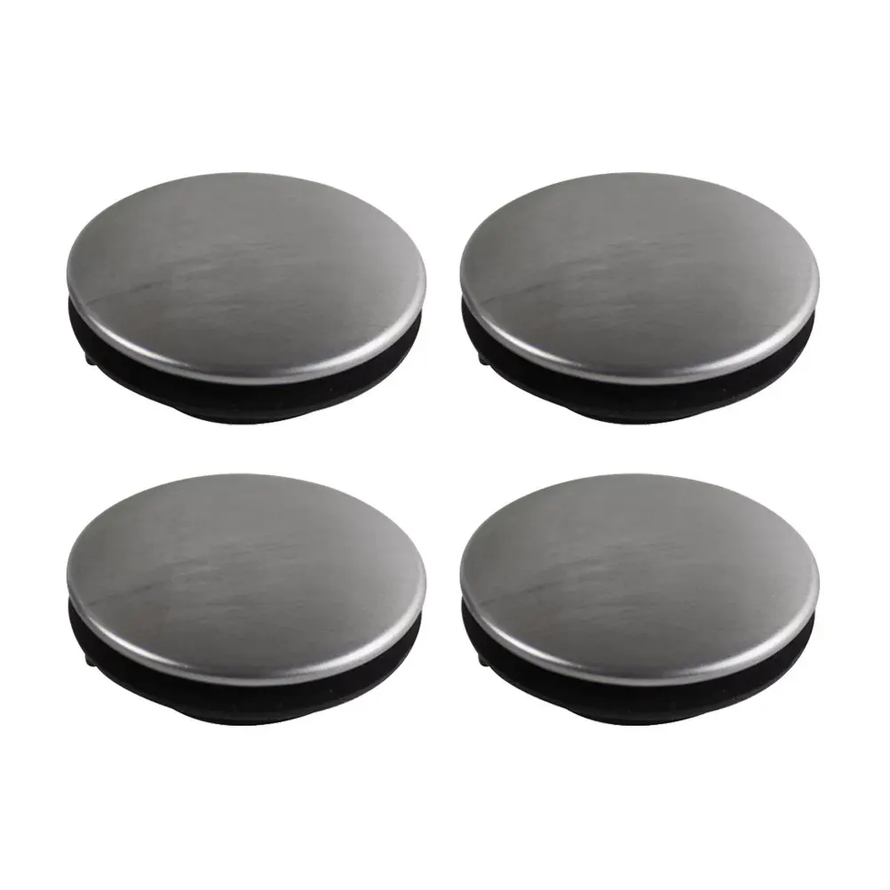 

4Pcs Stainless Steel PP Sink Hole Cover for Kitchen Faucet Spray Hole 31-40Mm Diameter Easy Install Leakproof Clean Tidy Sink