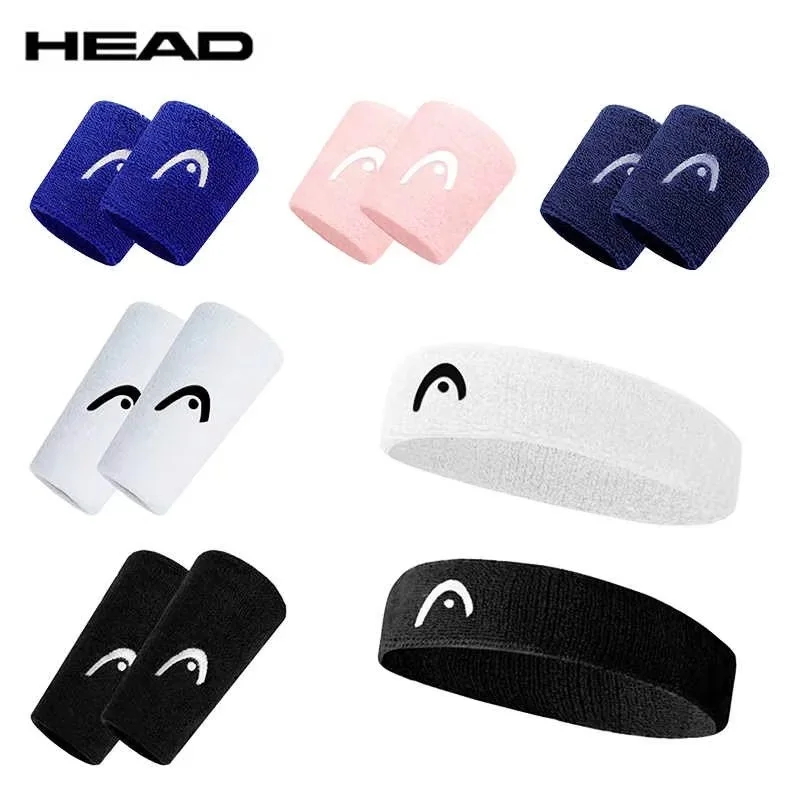 HEAD Tennis Hairbands Men and Women Sports Headbands Fitness Sweatband Badminton Yoga Basketball Running Fashion Sweat Headband