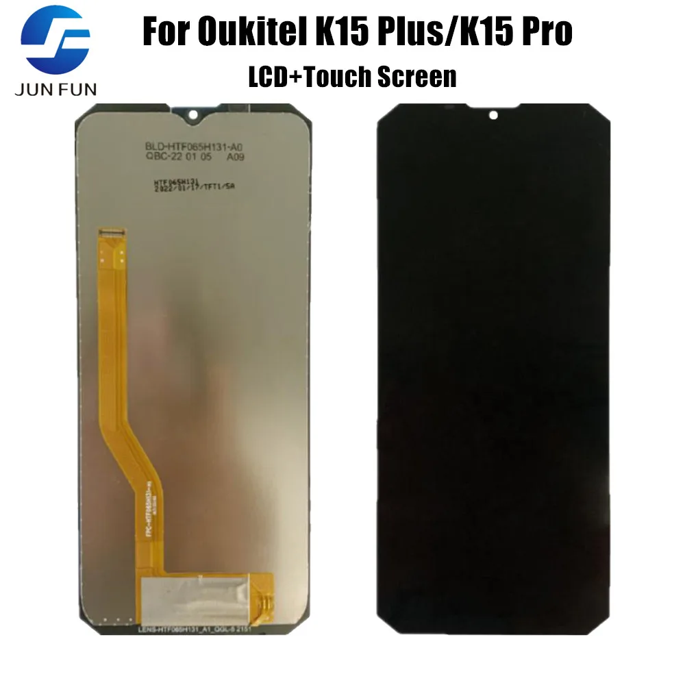 

100% протестированный ЖК-дисплей для OUKITEL K15 Pro K15 Plus, ЖК-дисплей, детали для замены