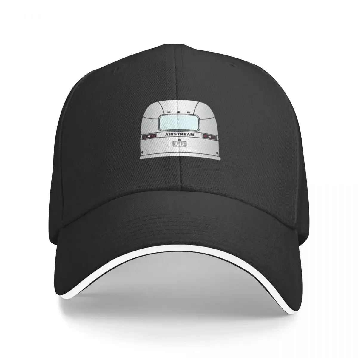 

New Airstream travel trailer vintage riveted camper Baseball Cap black Hip Hop dad hat Girl'S Hats Men's