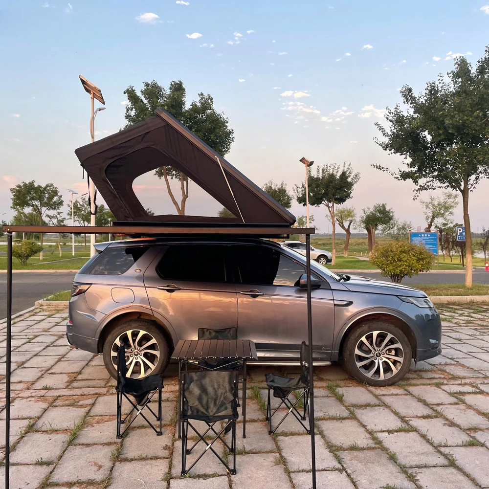 Offroad Adventure Car Sun Shelter Roof Top Awning with Fast Delivery Time