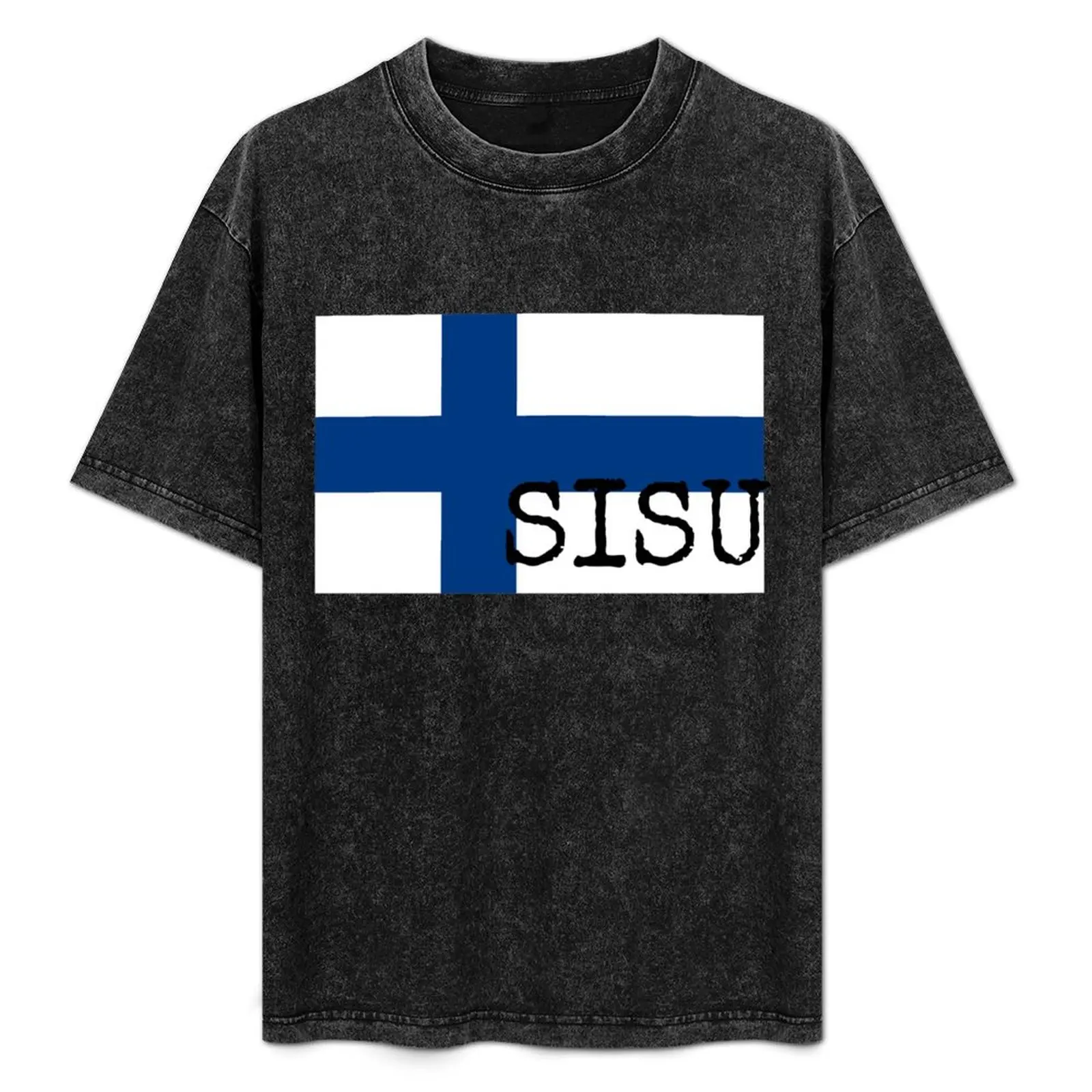 

Sisu Finnish Flag T-Shirt valentines boutique clothes shirts graphic tee anime funny shirt cotton mens designer clothes