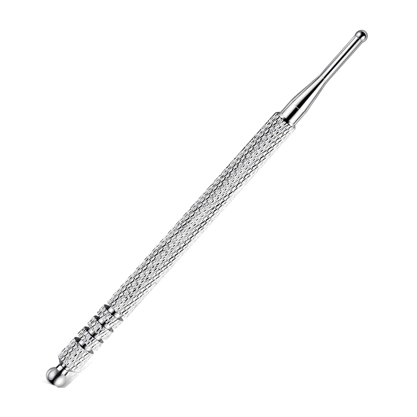 5 Pieces Facial Reflexology Massage Tool,Stainless Steel Manual Acupuncture Pen Deep Tissue Massage Tool Single Tip - Probe Pen