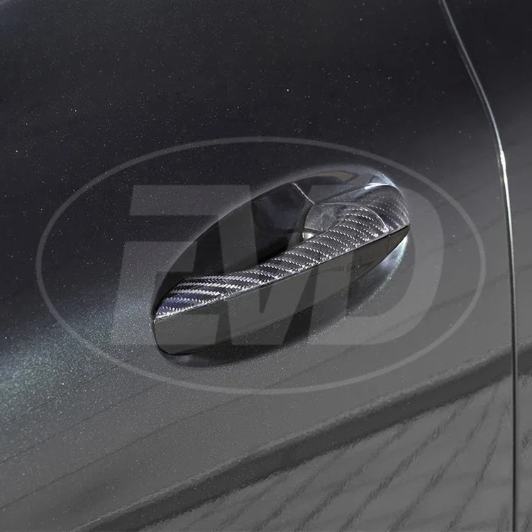 DRY CARBON FIBER DOOR HANDLE FOR 2019-2022 MERCEDES BENZ AMG GT50 GT53 GT63S