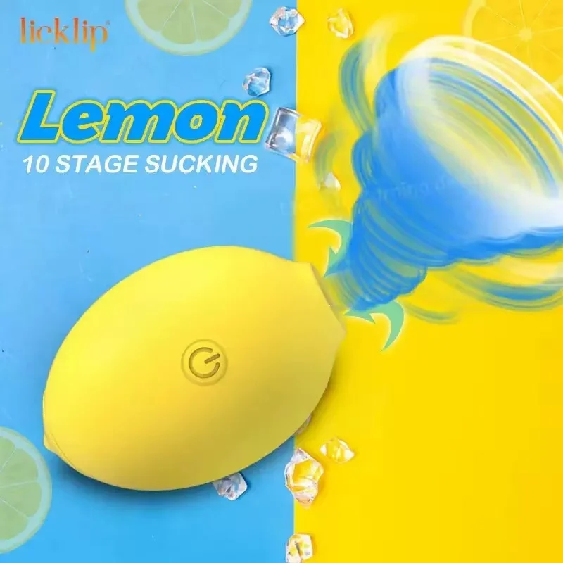 Lemon Sucking Clitoral Vibrator  Sex Toy for Womens Clit Sucking Licking Clitoral Nipple Sucker Vibrators for Female Couples view 6