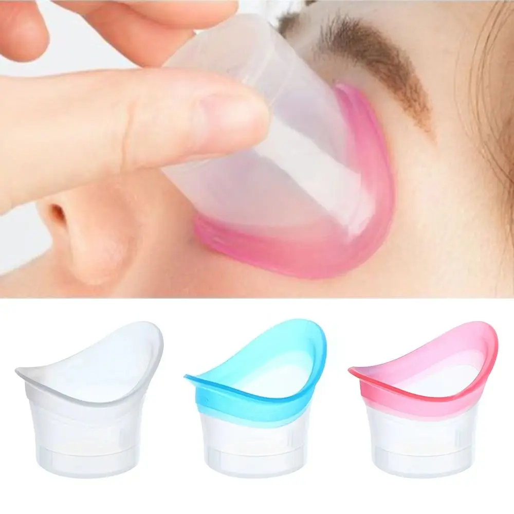 Silicone Eyewash Cup Resuable 10ml Eyes Cleaner Eye Wash Cup Soft Flushing Rinse Cups Elderly Women Men Children