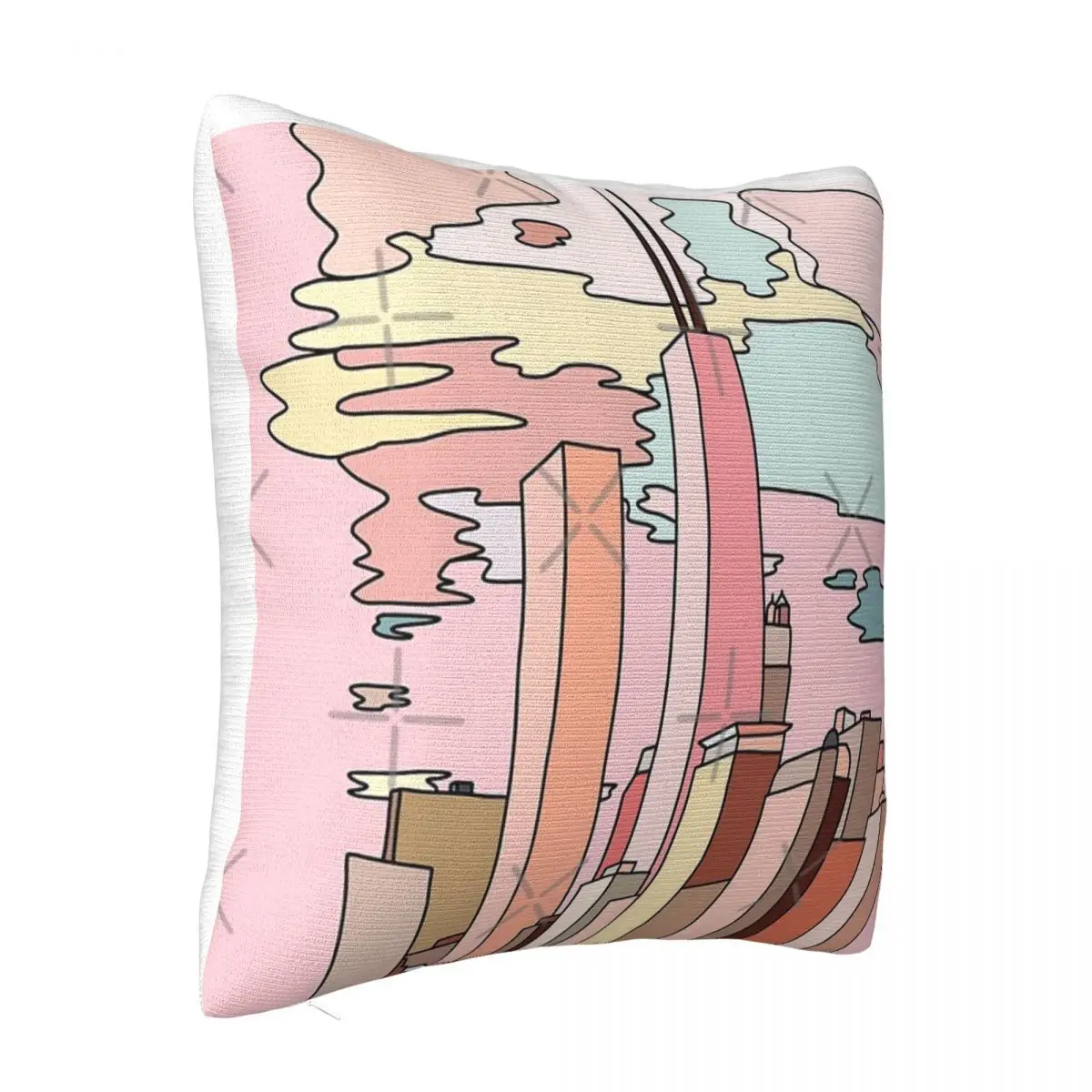 Chicago Sunset By Sasa Elebea Sofa Cover Pillow Covers Anime Body Pillow Case Pillow Case Pillow Cover