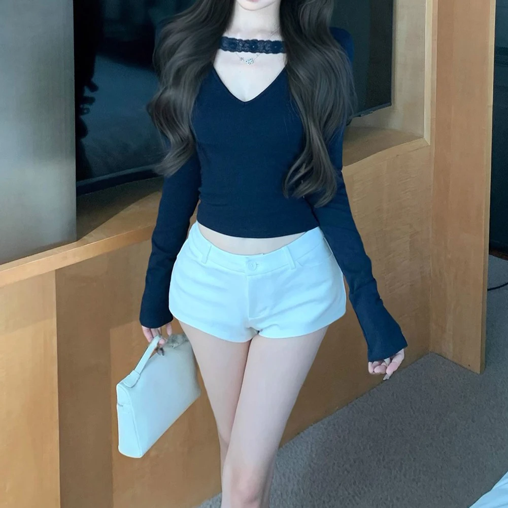 

For Club Outing Ladies Fashion Sweater Bodycon Long Sleeve Ideal For Layering Black Ladies Lace Patchwork Sweater