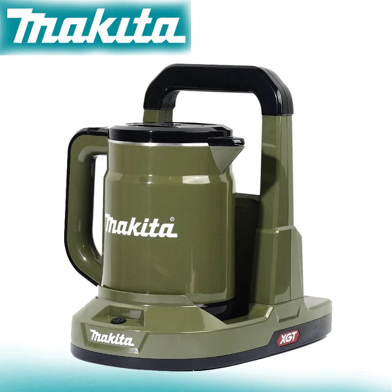 

Makita KT001GZ01 Kettle 40V MaxXGT Dual Lithium Charged Double Layer Outdoor Camping Rechargeable Kettle Handheld Portable Tool