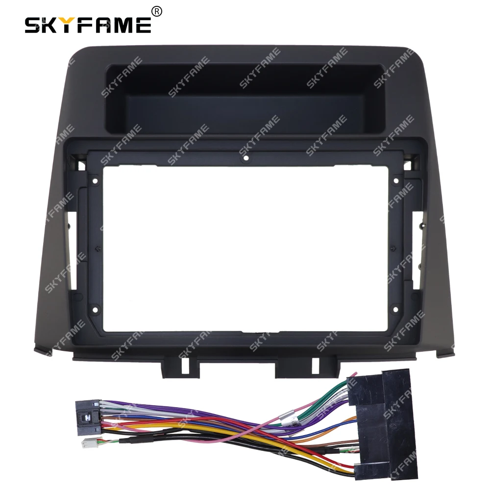 SKYFAME إطار السيارة فآسيا محول أندرويد راديو داش تركيب لوحة عدة لشركة هيونداي إلنترا سيليستا