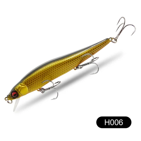 Воблер ESFISHING для рыбалки, джеркбейт, 11 см, 15 г, 0-1,2 м, профессиональная жесткая приманка минноу, рыболовные снасти, вибрация.
