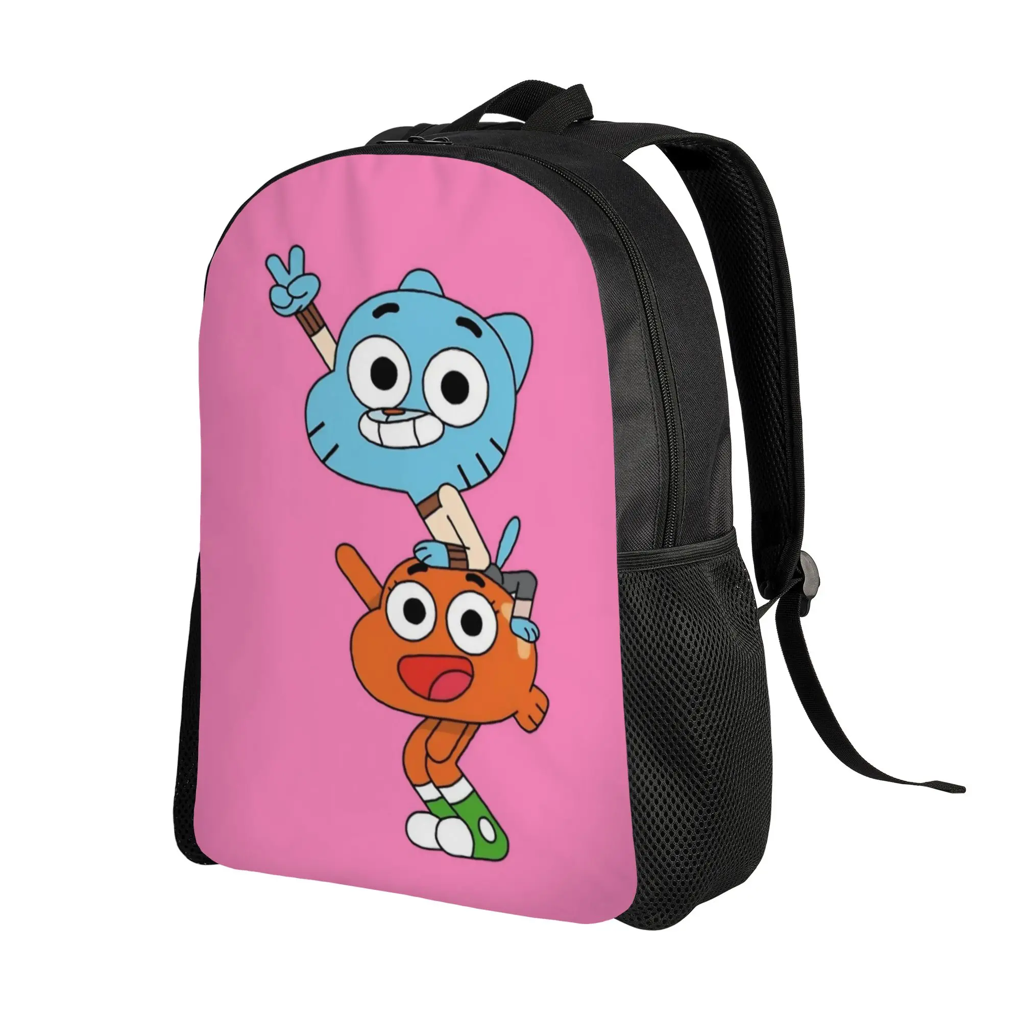 Gumballs Darwins Teenage Backpack Sports Student Business Amazings Gumballs Daypack for Men Women College Canvas Bags