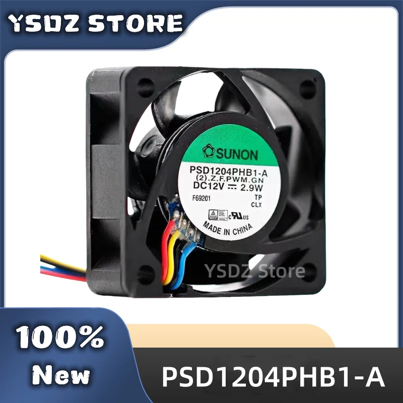 PSD1204PHB1-A (2).Z.F.PWM.GN 2/3/4-wire DC12V 2.9W 40*40*15MM For SUNON New Original Cooling fan Fast Shipping