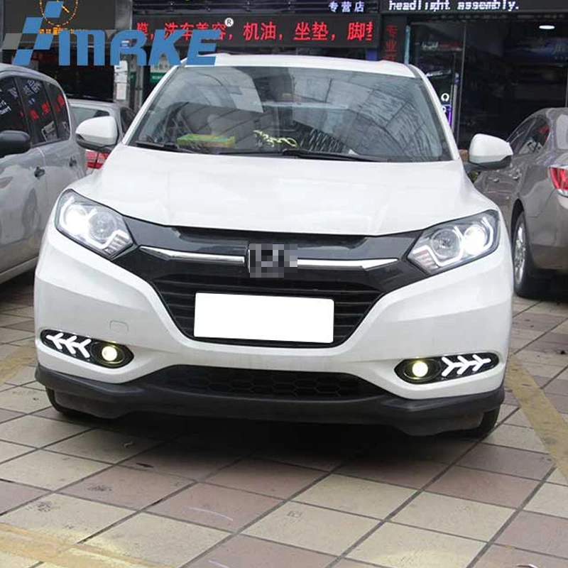 

Дневные ходовые огни для Honda Binzhi HRV 2014 2015 2016 7, 2 шт.