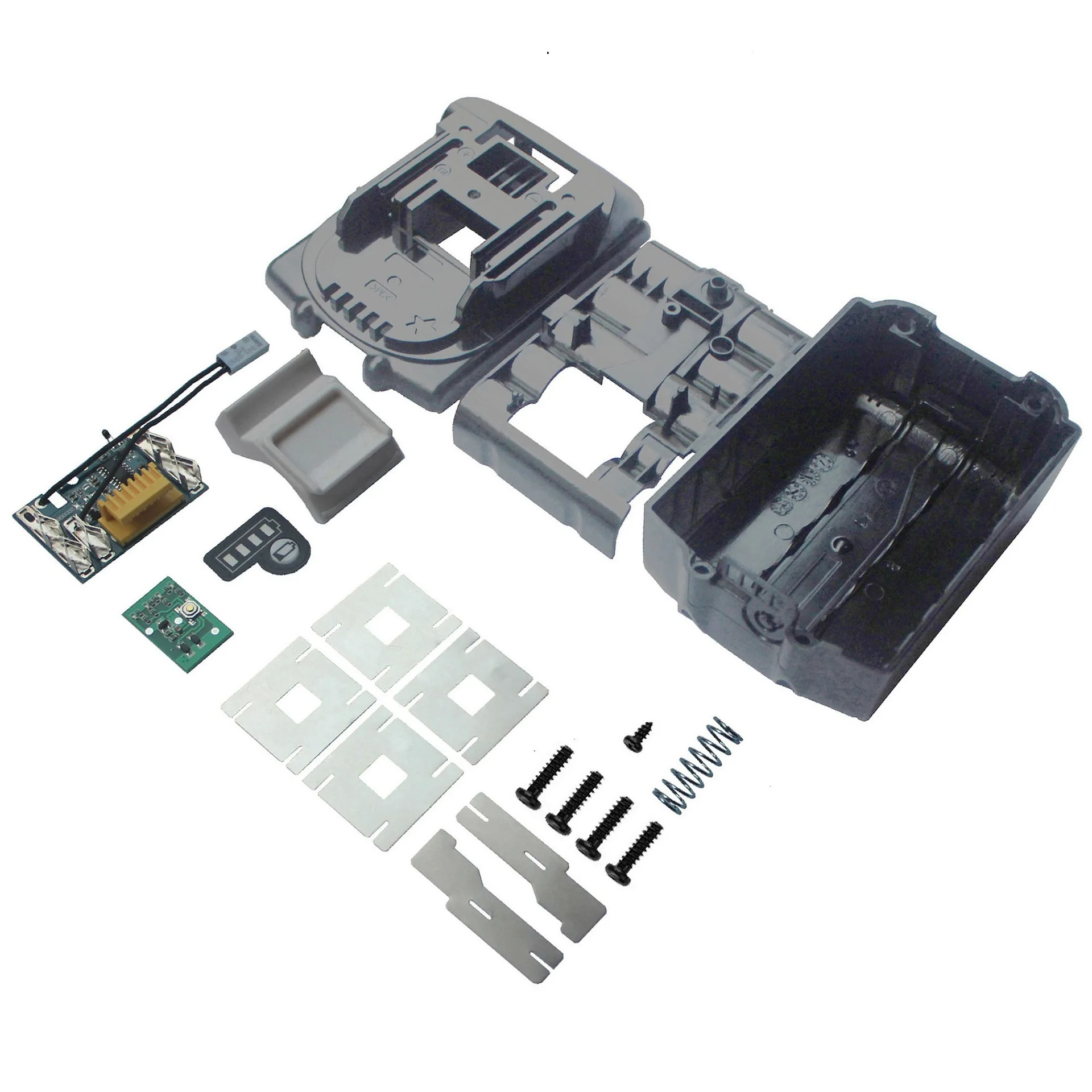 For Makita 18V Battery Box Bl1830 Battery Box Is Suitable for Makita 18V DIY 3.0Ah 6.0Ah 1860 1850 Shell Box with Bms Pcb Board Charging Protection