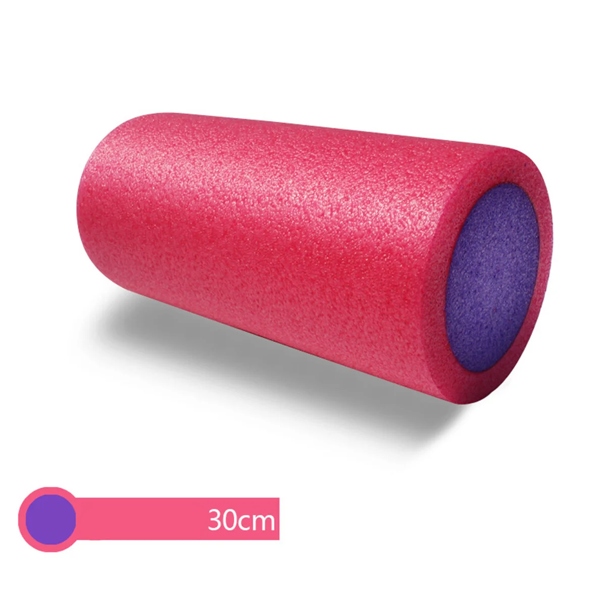 

1pcs Yoga Massage Roller Epe Solid Balance Tool For Women Pink 30X15Cm Relief Pain Tension Comfortable High Elastic