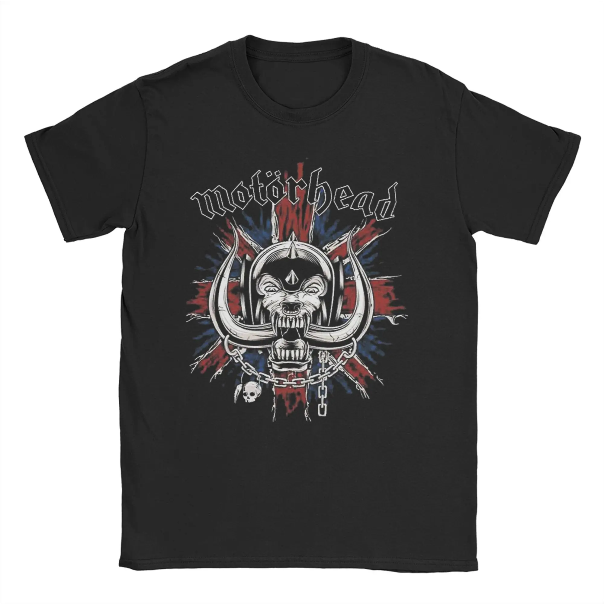الرجال النساء تي شيرت Motorhead المملكة المتحدة روك مضحك 100% القطن تي شيرت قصير الأكمام تي شيرت Crewneck الملابس حجم كبير