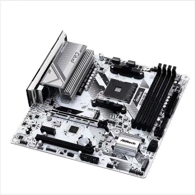 حزمة اللوحة الأم ASRock B550M Pro SE + وحدة المعالجة المركزية 5600X، مقبس AM4، يدعم ذاكرة DDR4، أقصى دعم ذاكرة 128 جيجابايت. #4