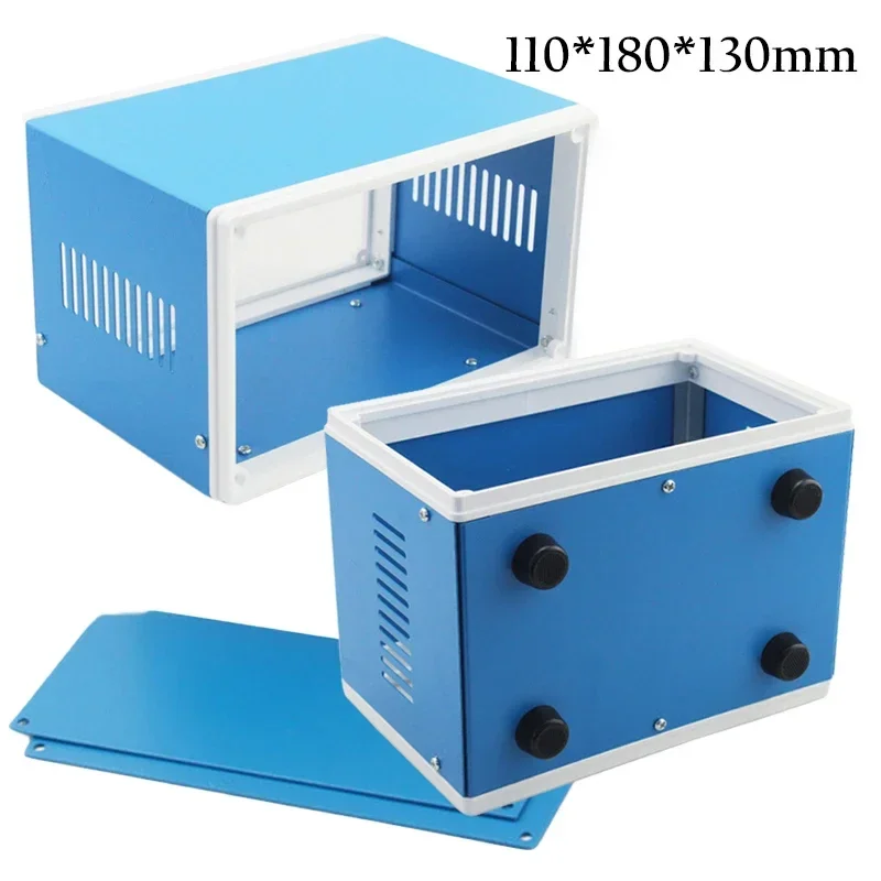 

DIY Electronic Case Metal Enclosure Outdoor Waterproof Wire Junction Box Electronic Project Box For Electric Power Supplies